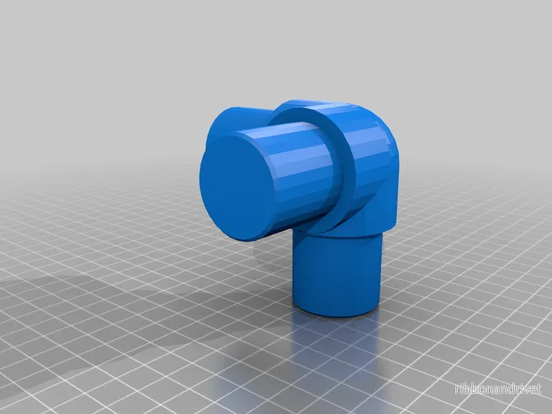 2,5 cm PVC 3-vägs T-koppling