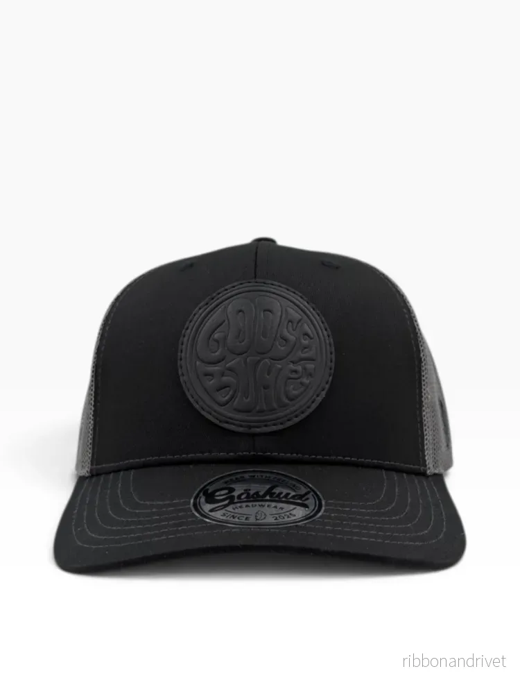 Gåshud Goosebumps Classic Truckerkeps - Jet Black/Dark Grey - Bild 2