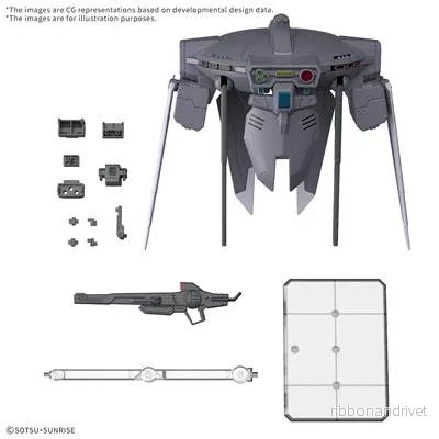 DELAR SÄTT GUNPLA 15 (CAVALIER AIFRID) - Bild 2