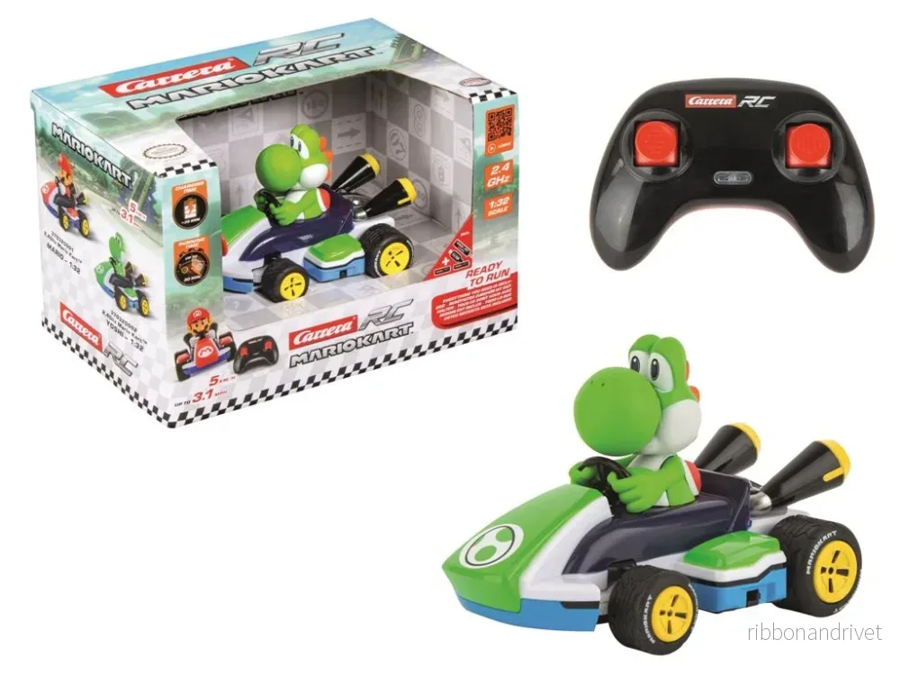 Carrera RC – 2,4GHz Mario Kart(TM) Race Kart 1:32, Yoshi Carrera RC – 2,4GHz Mario Kart(TM) Race Kart 1:32, Yoshi