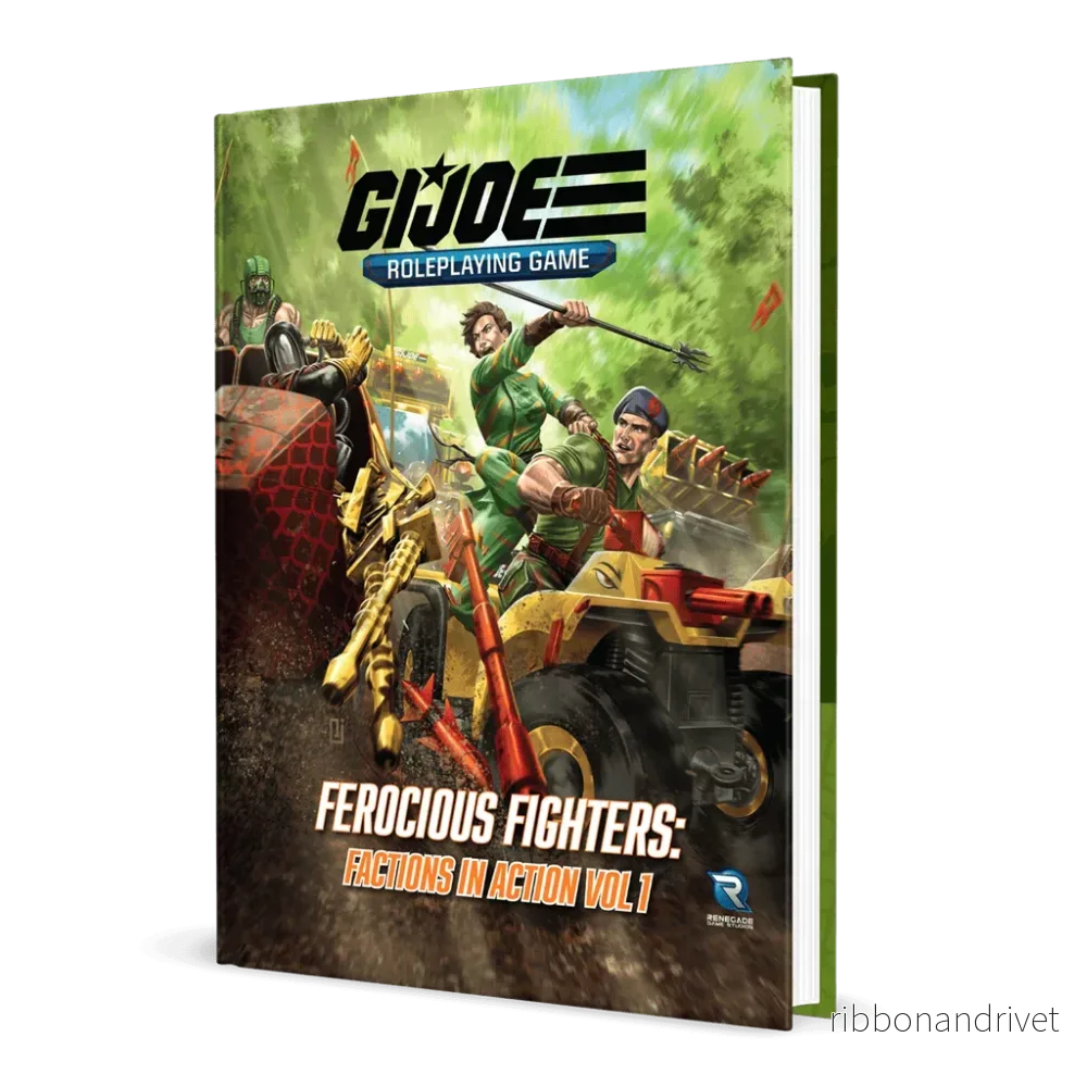 G.I. JOE Rollspel Brutala Kämpar: Fraktioner i Aktion Vol. 1 Källbok G.I. JOE Rollspel Brutala Kämpar: Fraktioner i Aktion Vol. 1 Källbok