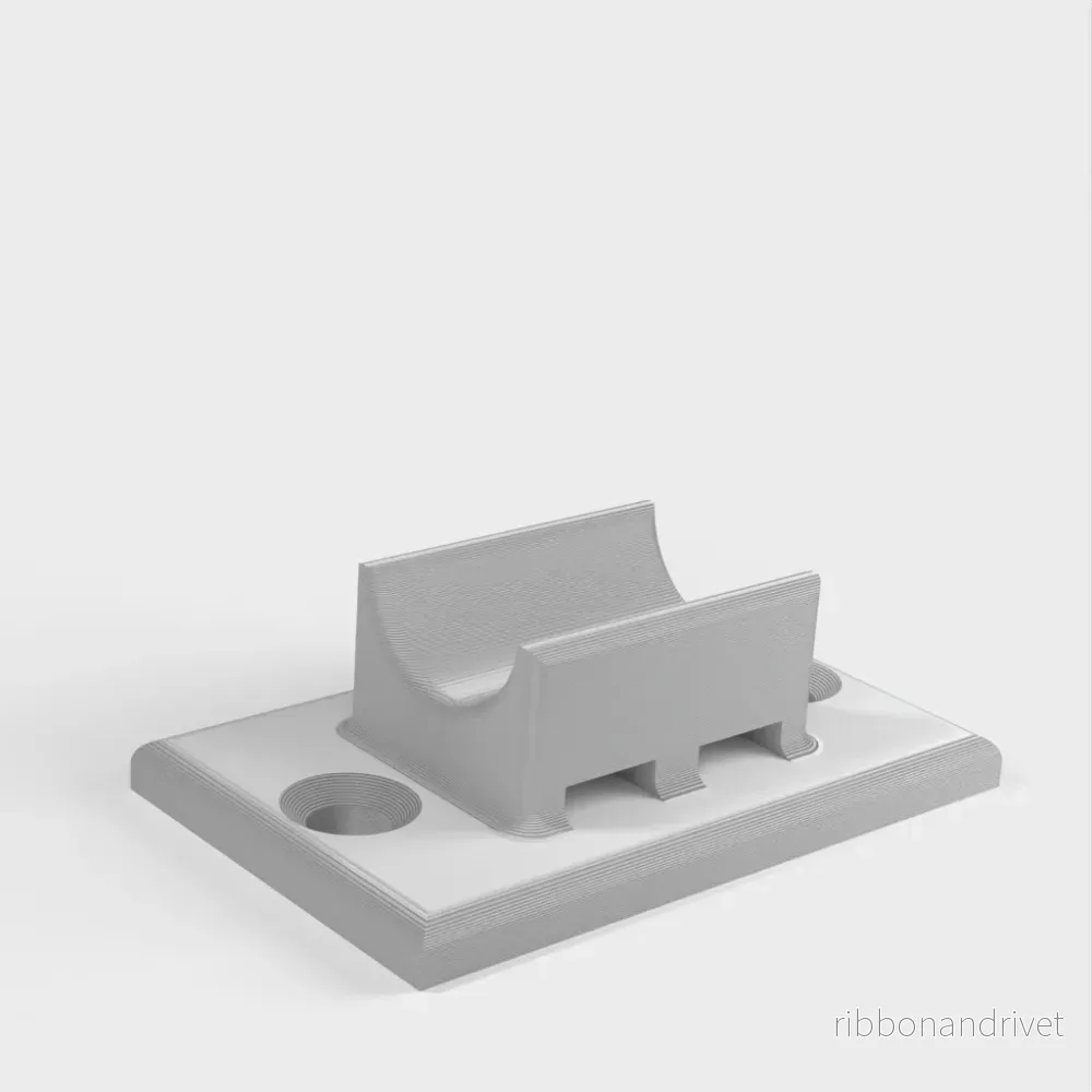 Minimalistisk Zip Tie kabelorganisator för skrivbord - Bild 3