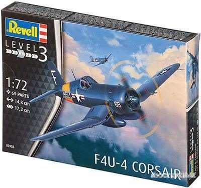 Revell F4U-4 Corsair 1:72 Modellkit Revell F4U-4 Corsair 1:72 Modellkit