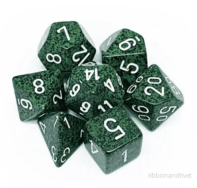 Chessex Speckled Polyhedral 7-Tärningsset - Recon