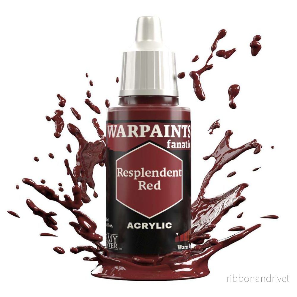 The Army Painter – Warpaints Fanatic: Resplendent Red The Army Painter – Warpaints Fanatic: Resplendent Red