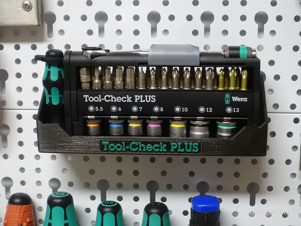 Wera Tool-Check Plus vägghållare (utan bältesklämma) Wera Tool-Check Plus vägghållare (utan bältesklämma)