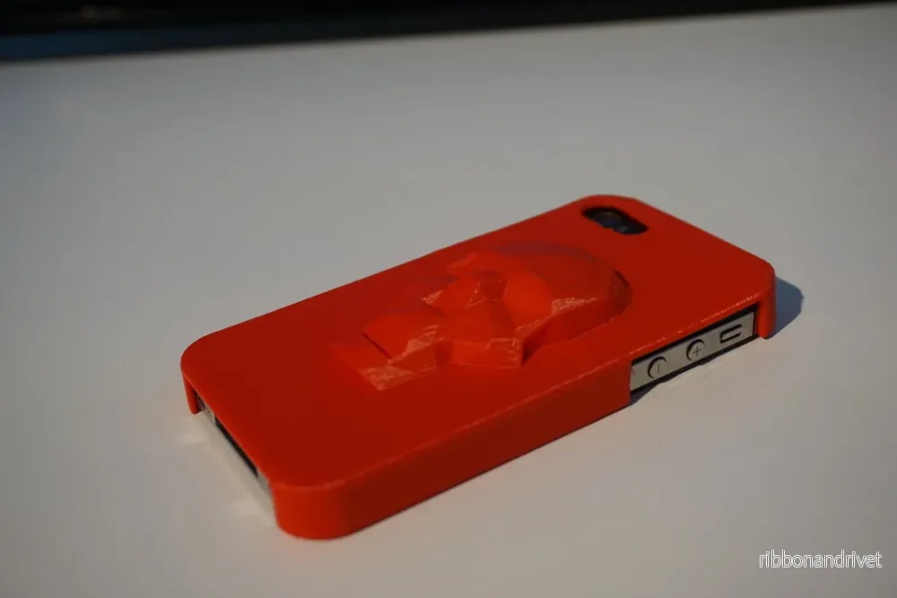 iPhone-skal med låg poly-motiv och dödskalle (för 4, 4s, 5s, 6 och 6 Plus) - Bild 2