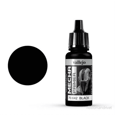 Vallejo – Mecha Color / Grundfärg – Svart 200 ml