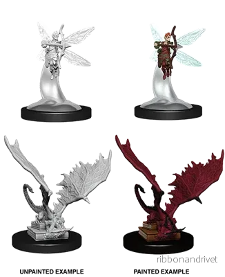 D&D Nolzur’s Marvelous Miniatures: Sprite & Pseudodragon