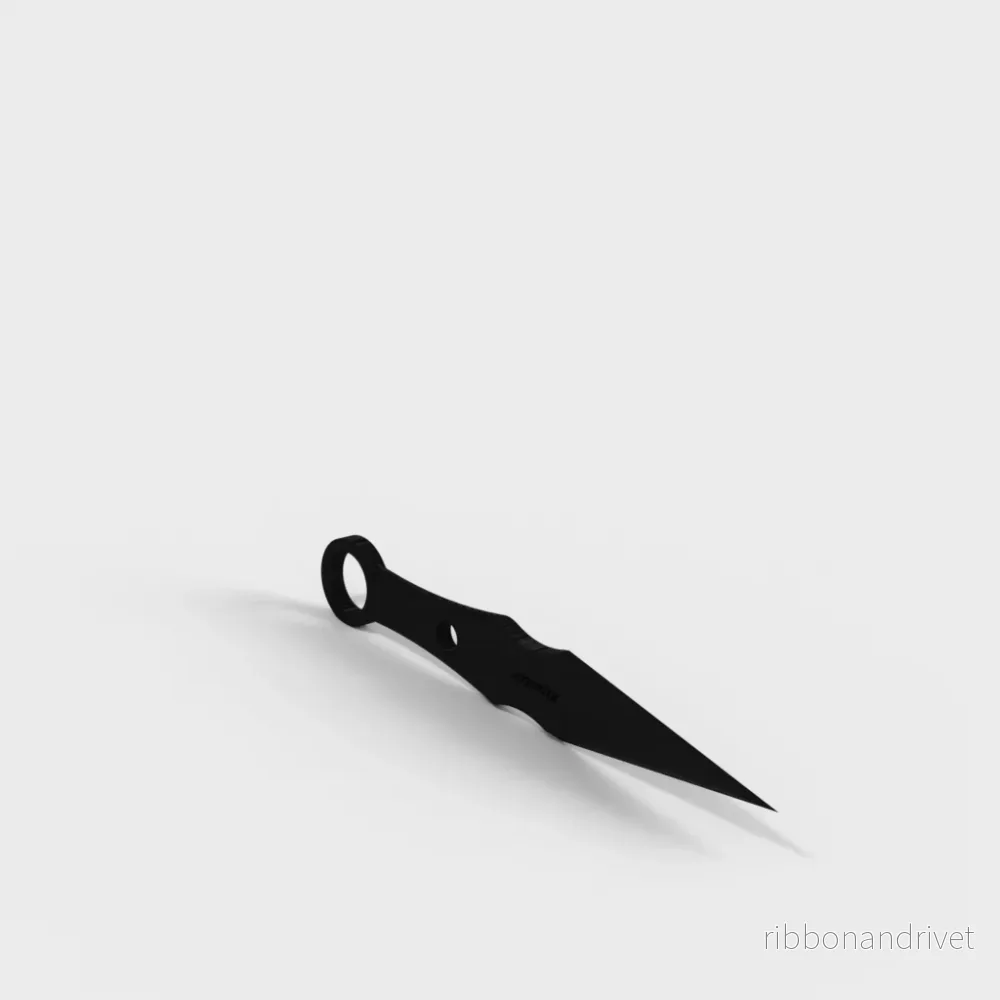 Klassisk kunai kastkniv för cosplay och utklädnad - Bild 2