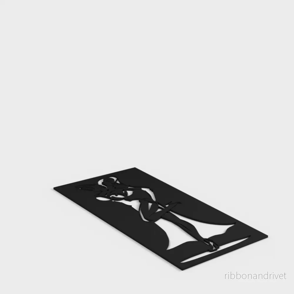 Jessica Rabbit-schablon – för ikoniska kreativa projekt - Bild 2