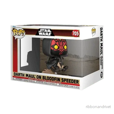 Funko POP Rides DLX: SW – Darth Maul på Bloodfin Speeder