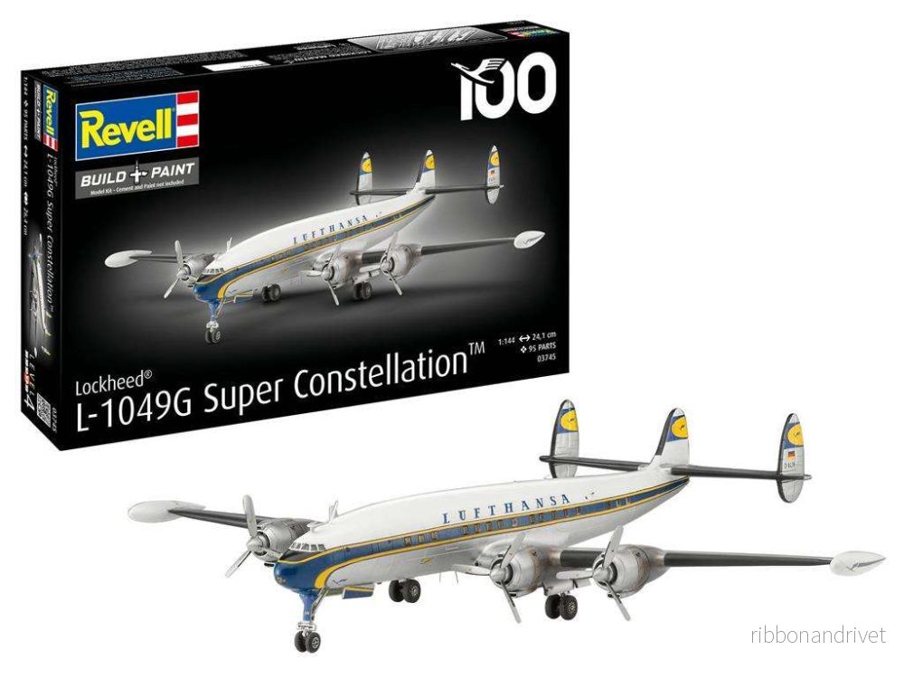 Revell: Lockheed L-1049G Super Constellation skala 1:144 Revell: Lockheed L-1049G Super Constellation skala 1:144