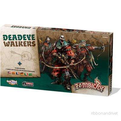 Zombicide: Black Plague – Deadeye Walkers – Flerspråkig Zombicide: Black Plague – Deadeye Walkers – Flerspråkig