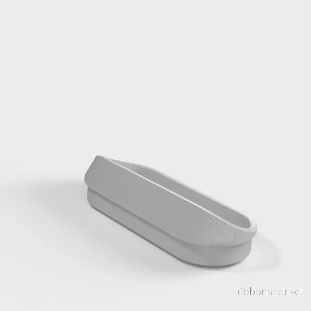 Remix lådhandtag för montering med skruv eller lim, 90mmx36mm - Bild 3