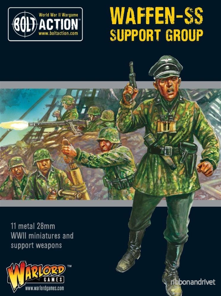 Bolt Action – Waffen-SS Support Group (HQ, Mortar & MMG) Bolt Action – Waffen-SS Support Group (HQ, Mortar & MMG)