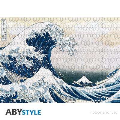 Hokusai – Pussel med 1000 bitar – The Wave of Kanagawa - Bild 2