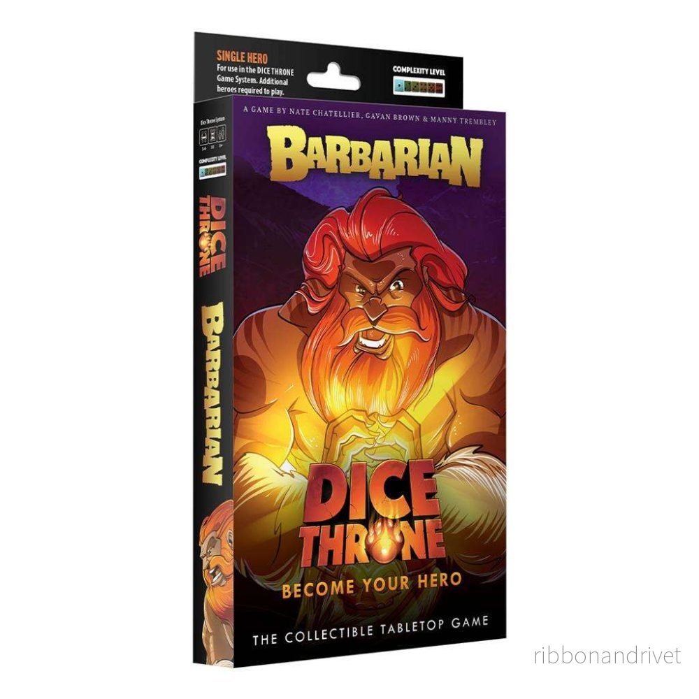Dice Throne Barbarian Hero Pack – EN