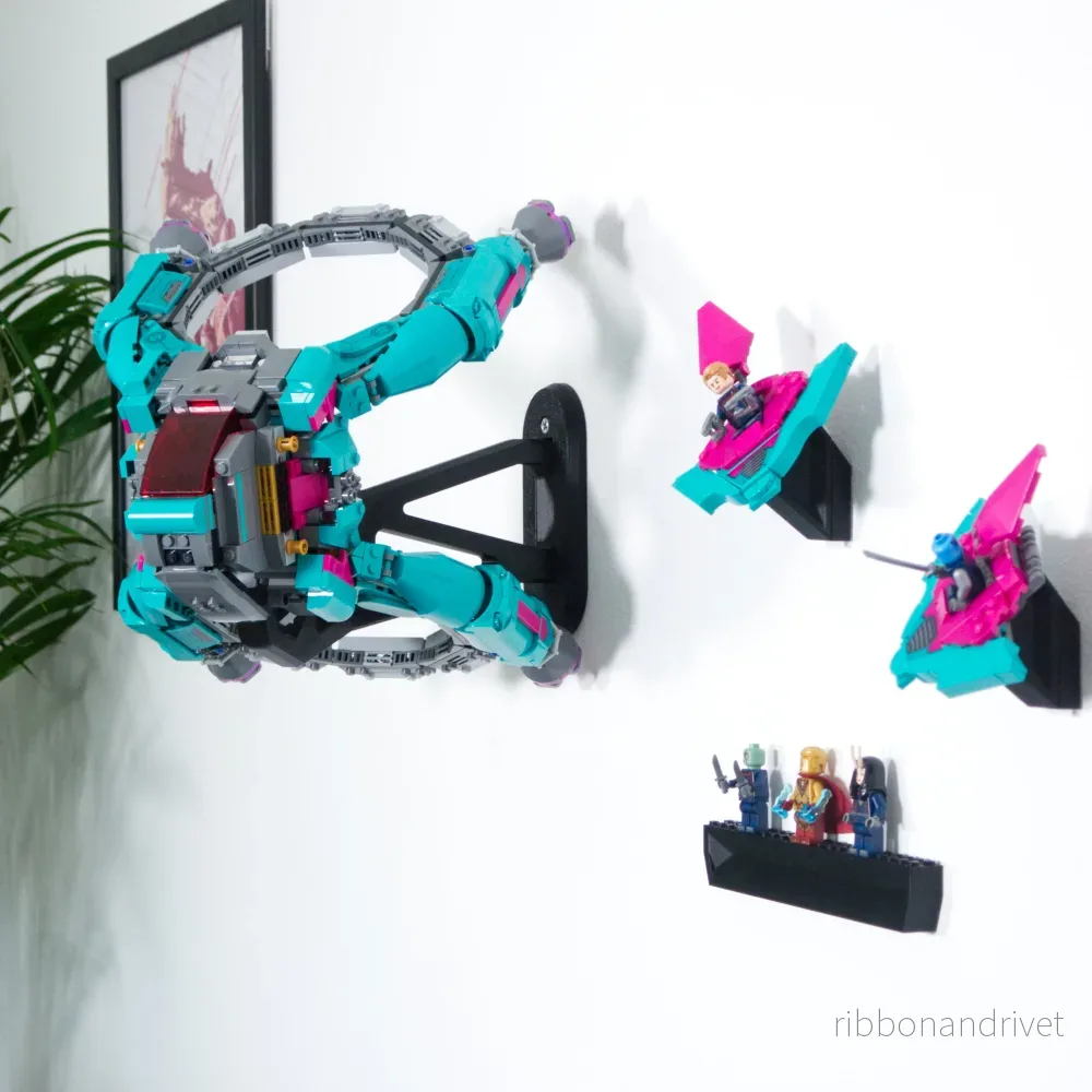 Väggfäste för Marvel New Guardians Ship 76255