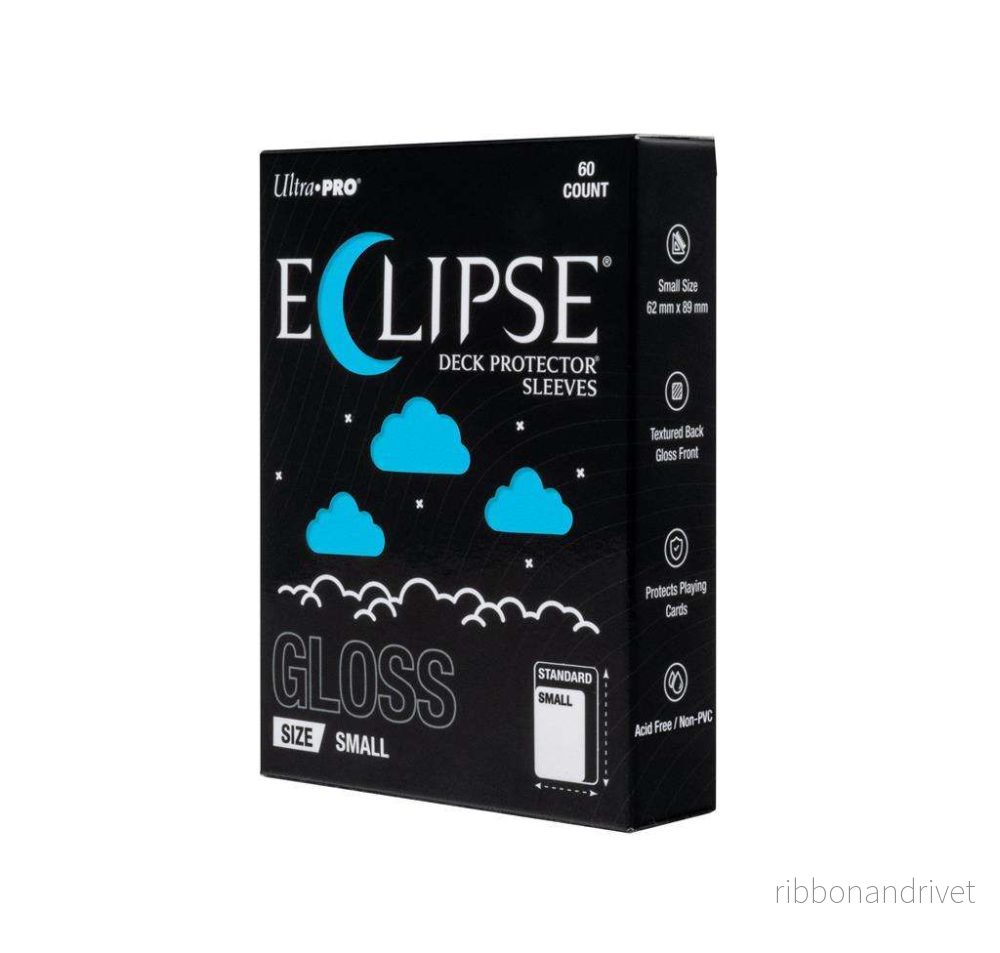ECLIPSE® Gloss Small DECK PROTECTOR® Sleeves: Sky Blue – 60 st