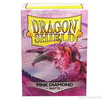 Dragon Shield Standard Sleeves – Pink Diamond (100 Sleeves)