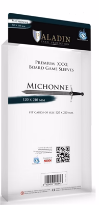 Paladin Sleeves – Michonne Premium XXXL 120x210mm (55 Sleeves) Paladin Sleeves – Michonne Premium XXXL 120x210mm (55 Sleeves)