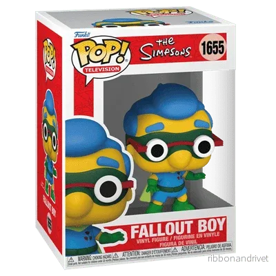 Funko POP TV: Simpsons S10 – Fallout Boy Vinyl Figur