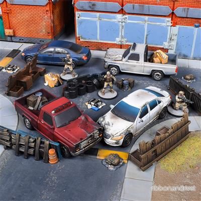 Terrain Crate - Street Scatter - Modern Terrain Set