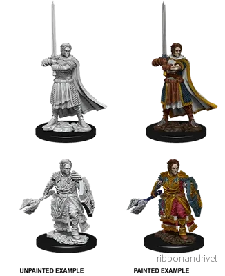 D&D Nolzur’s Marvelous Miniatures: Manlig Människa Präst