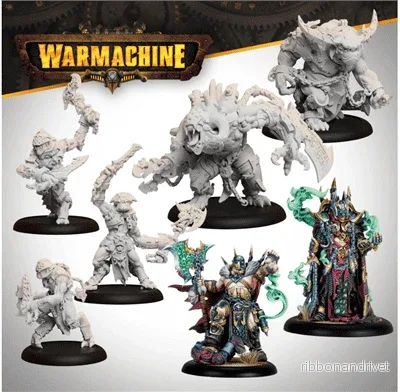 Warmachine: Orgoth Cursebound Command Cadre Warmachine: Orgoth Cursebound Command Cadre