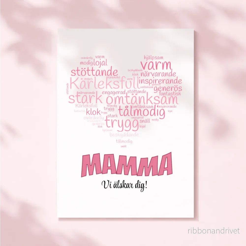Ordmoln | Personlig poster - Bild 2