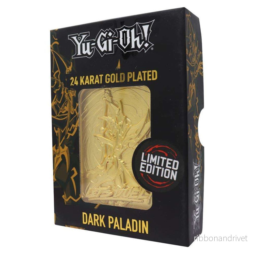 Yu-Gi-Oh! Limited Edition 24K Guldpläterad Samlarobjekt – Dark Paladin Yu-Gi-Oh! Limited Edition 24K Guldpläterad Samlarobjekt – Dark Paladin