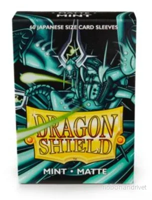 Dragon Shield Small Sleeves – Japansk Matt Mint (60 Sleeves) Dragon Shield Small Sleeves – Japansk Matt Mint (60 Sleeves)