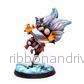 Eldfall Chronicles - Kitsune Spellmaiden Miniatyr - Bild 3