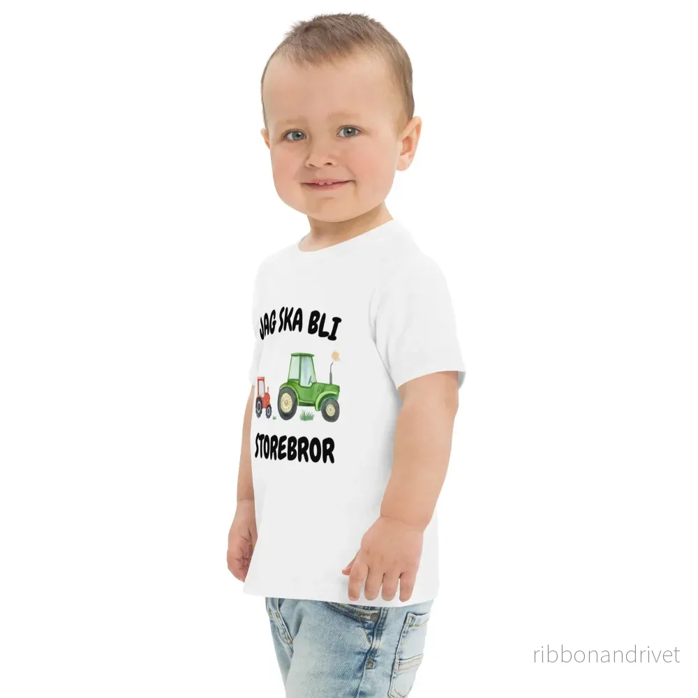 Jag ska bli storebror T-shirt - Traktorer - Bild 3