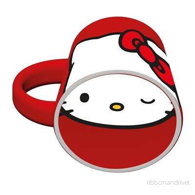 HELLO KITTY (BLINKANDE) ANSIKTSBASEMUGG - Bild 2