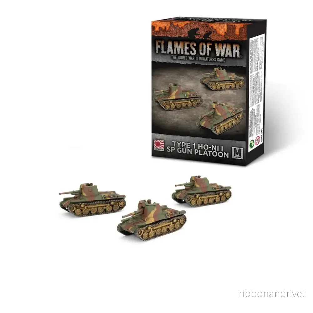 Type 1 Ho-Ni I SPG Platoon (x3) Type 1 Ho-Ni I SPG Platoon (x3)