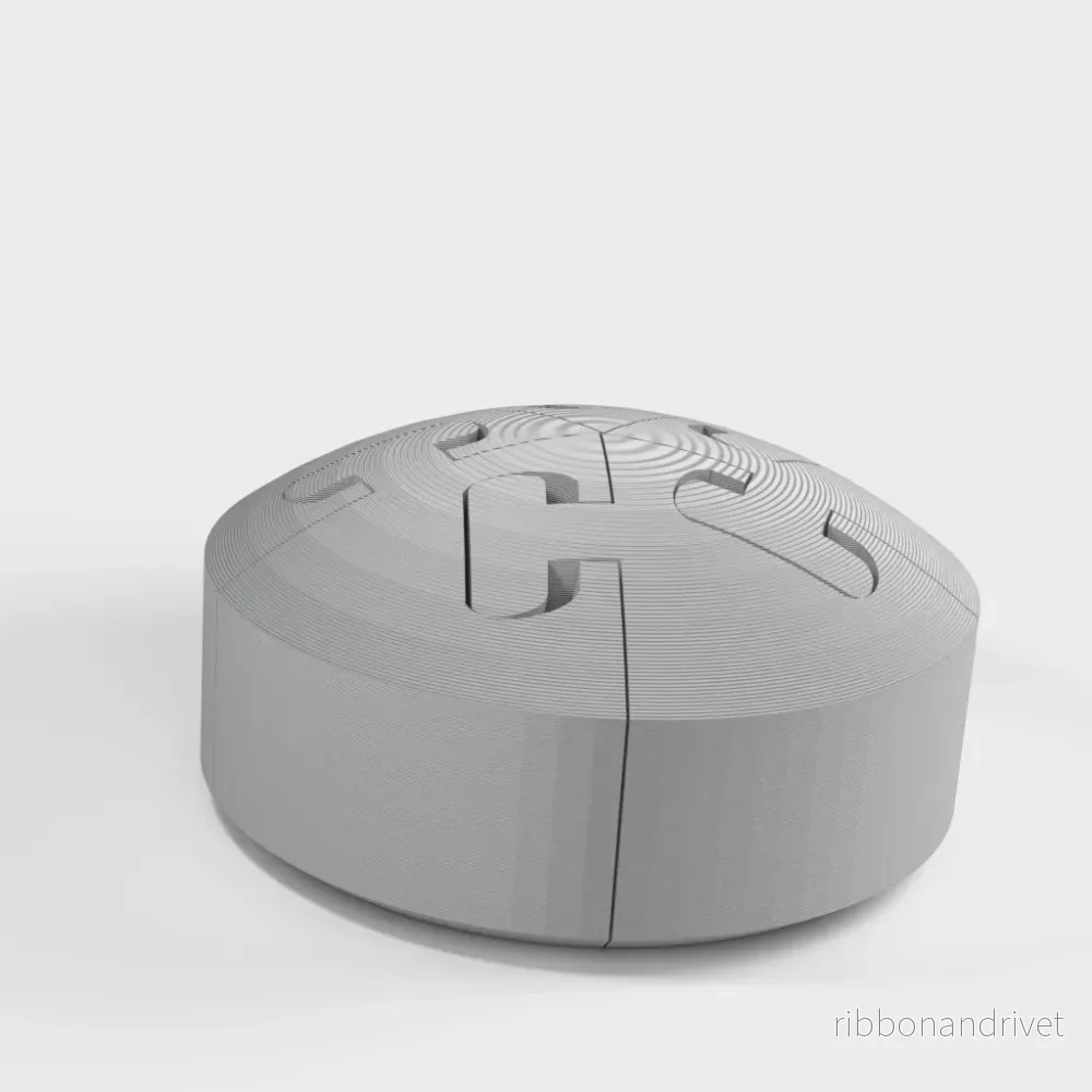 Trappformad fidget puck och mekaniskt pussel - Bild 3