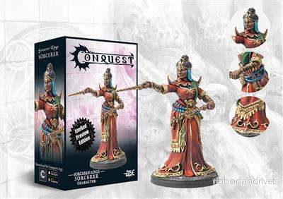 Conquest – Sorcerer Kings: Sorcerer Limited Edition Preview Sculpt Conquest – Sorcerer Kings: Sorcerer Limited Edition Preview Sculpt