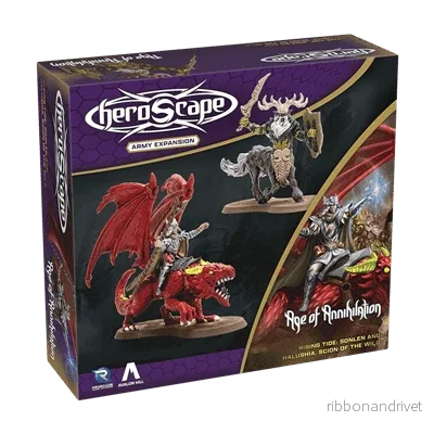 Heroscape Uppstigande Tidvatten Sonlen & Halushia, Arvinge till vildarmén Expansion Heroscape Uppstigande Tidvatten Sonlen & Halushia, Arvinge till vildarmén Expansion