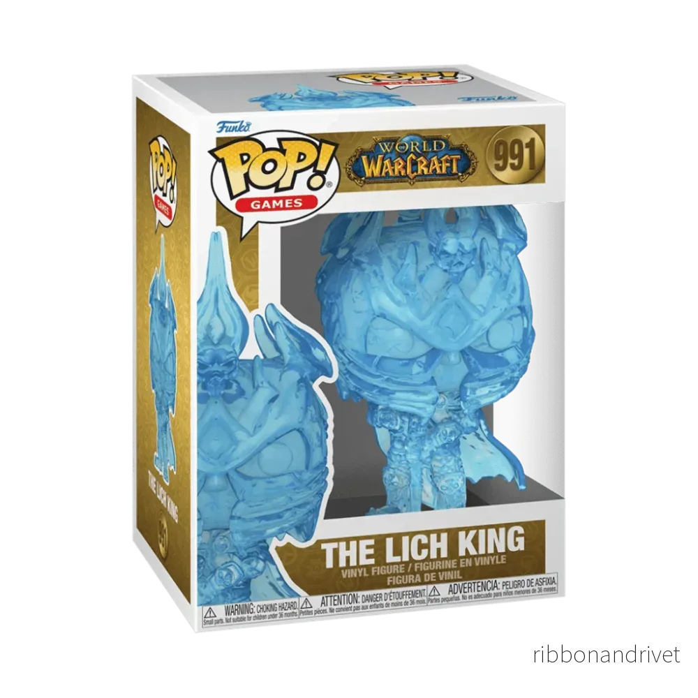Funko POP Games: Warcraft - Lich King Figur