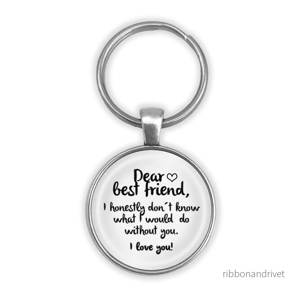 Dear best friend | Nyckelring Dear best friend | Nyckelring