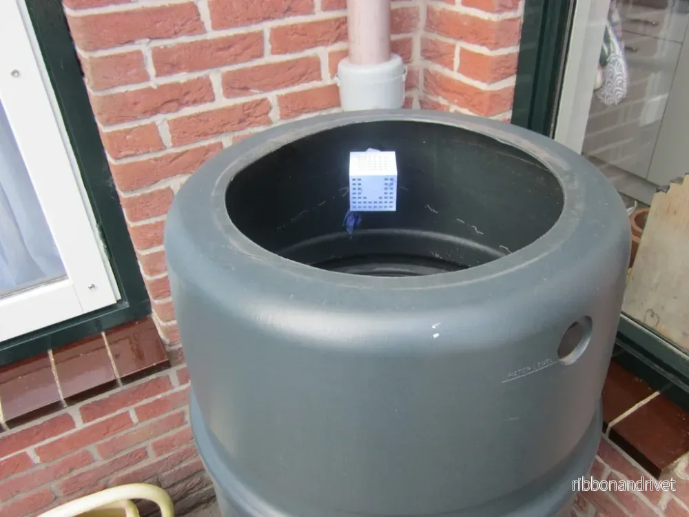 Vattenfilter för regnvattenfat - Bild 2