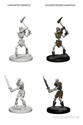 D&D Nolzur’s Marvelous Miniatures: Skeletons – Fantastiska Figurer för D&D