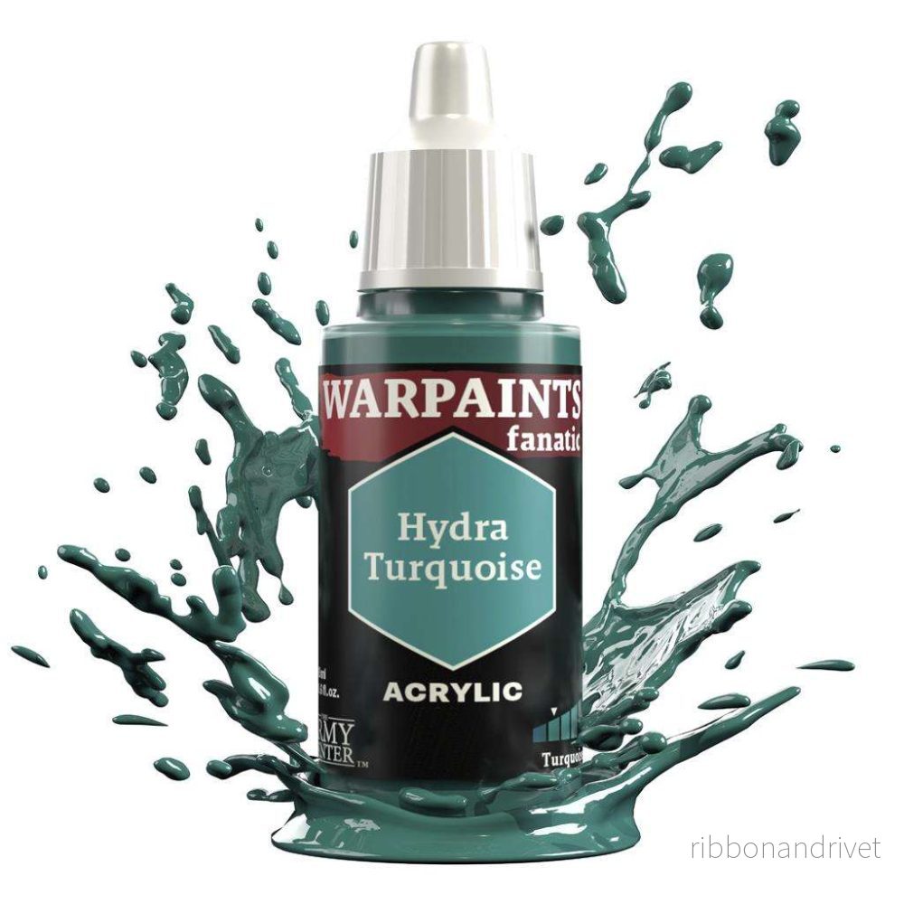 The Army Painter – Warpaints Fanatic: Hydra Turquoise The Army Painter – Warpaints Fanatic: Hydra Turquoise