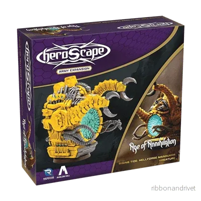 Heroscape Rising Tide Hellforge Mandukor Arméexpansion Heroscape Rising Tide Hellforge Mandukor Arméexpansion