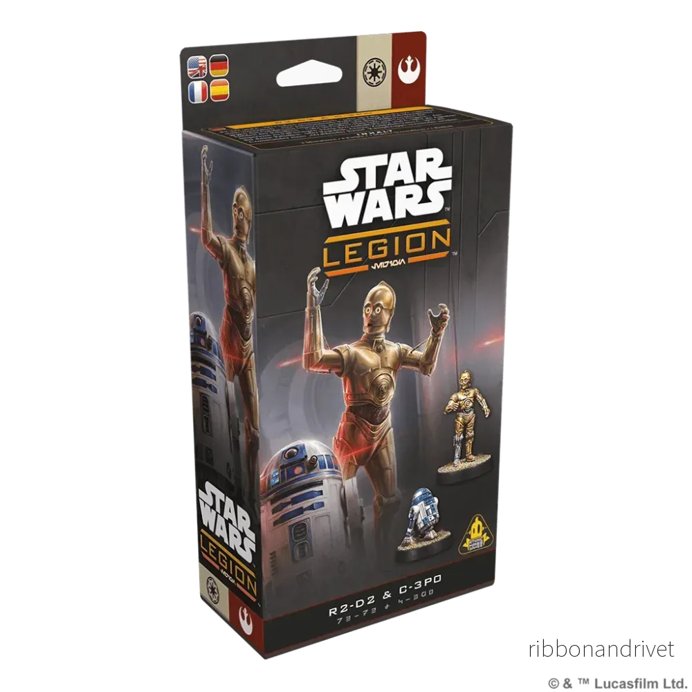 Star Wars: Legion – Operativ Expansion med R2-D2 & C-3PO – DE/EN/SP/FR Star Wars: Legion – Operativ Expansion med R2-D2 & C-3PO – DE/EN/SP/FR