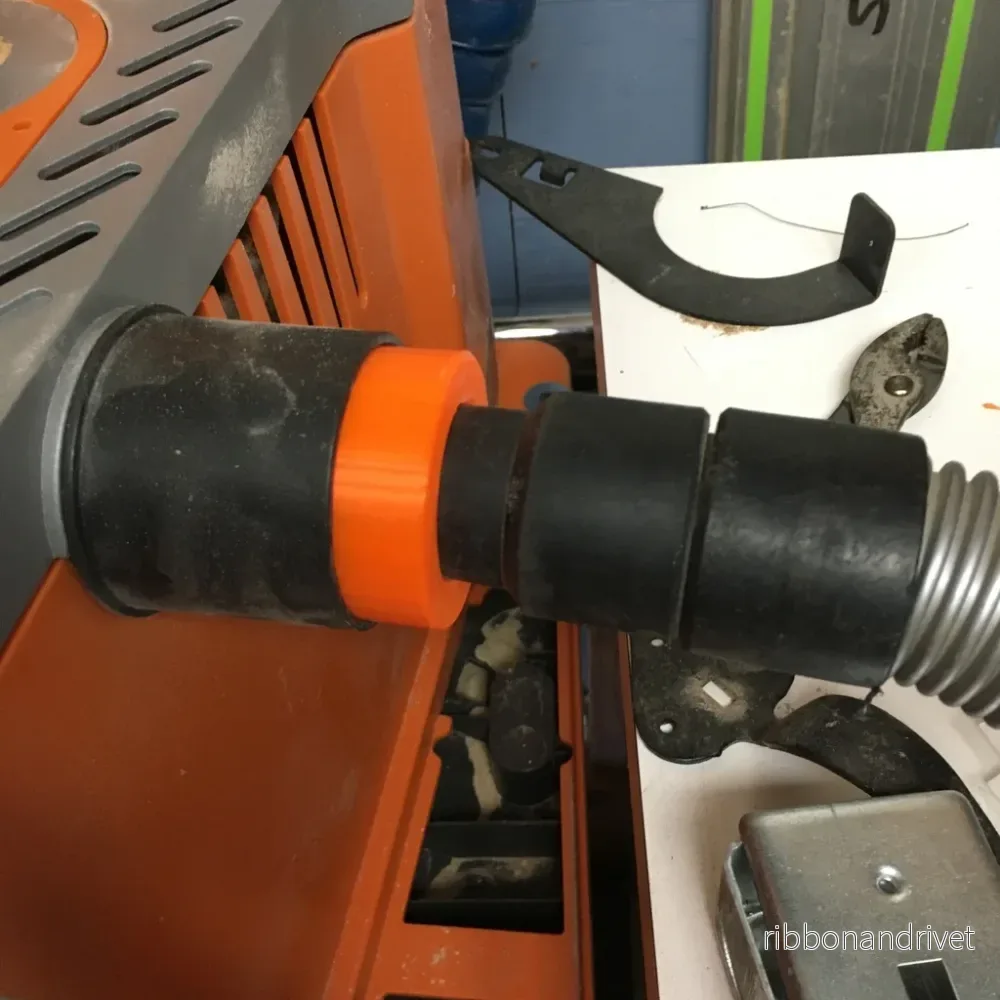 Universell dammsugareadapter 35 mm för verkstad och PVC