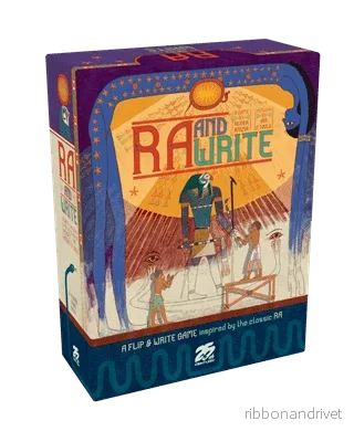 RA & Write – innovativt flip-and-write-spel från Reiner Knizia med temat för 25th Century Games utgåva - Bild 2
