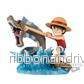 One Piece World Collectable Figure: Monkey D. Luffy vs Havets Monster - Bild 3